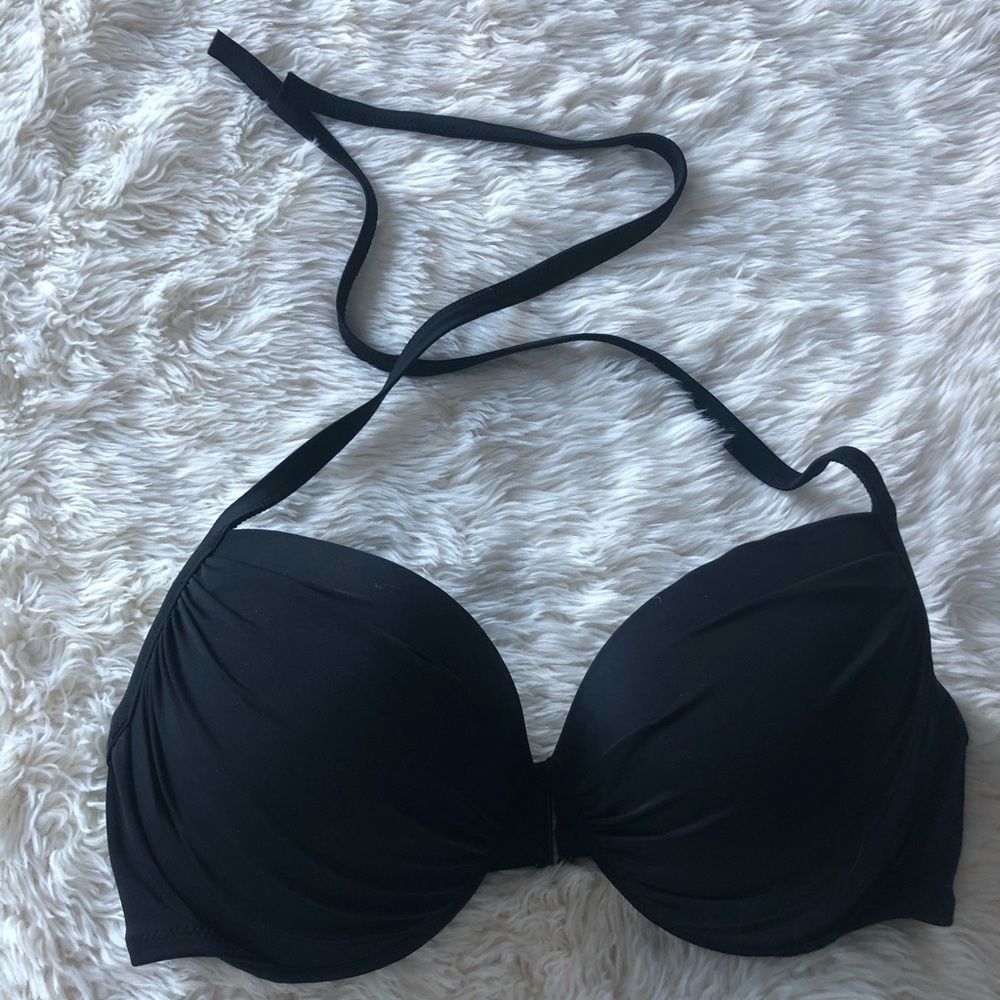 Black bikini top